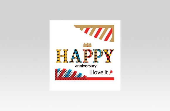 PL70558　イベント　おめでとう　イラスト（Anniversary）