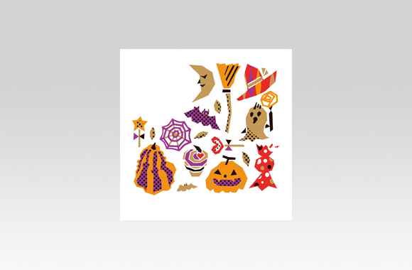 PL70565　イベント　ハロウィン　イラスト（パーツ）