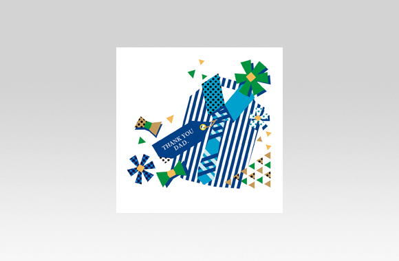 PL70629　イベント　父の日　イラスト（シャツとタグ）