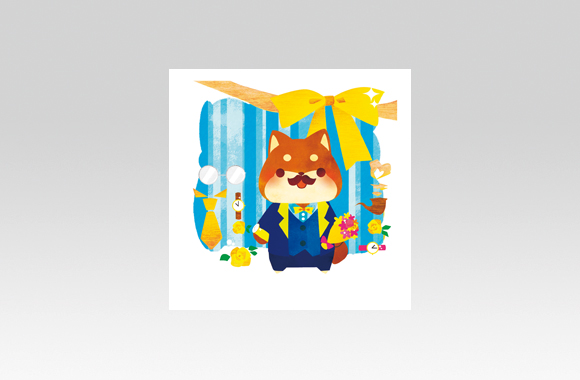 PL70633　イベント　父の日　キャラクター（犬）